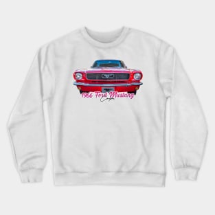 1966 Ford Mustang Coupe Crewneck Sweatshirt